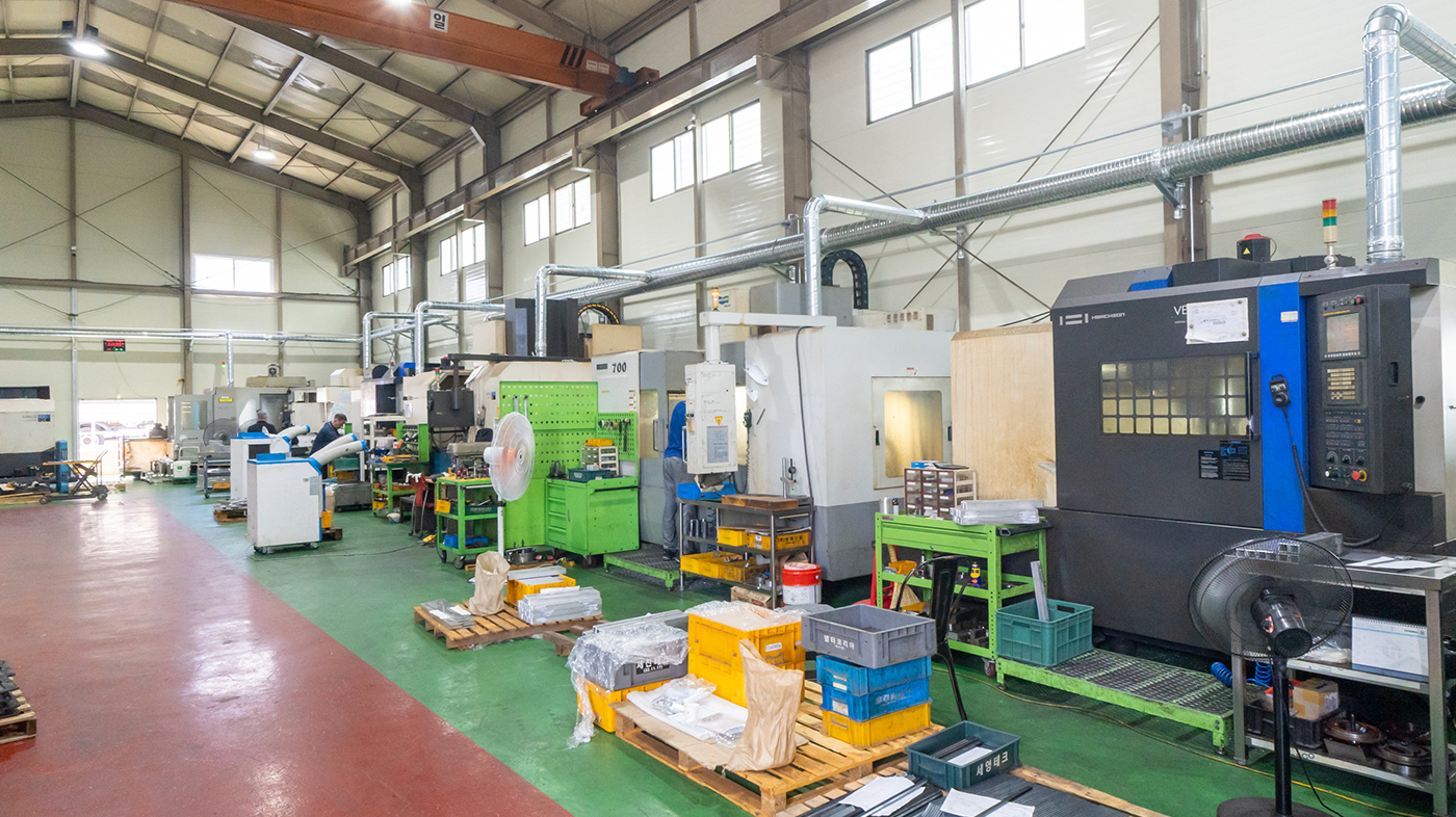 CNC 및 MCT 정밀가공 생산라인